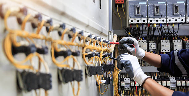 Professional Electrical Panel Upgrade technician working in Cedar Lake, IN